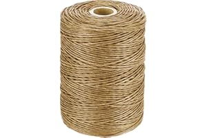 Syhood 673 Feet Floral Vine Bind Wire Rustic Wrapping Wire for Flower Bouquets(Light Coffee)