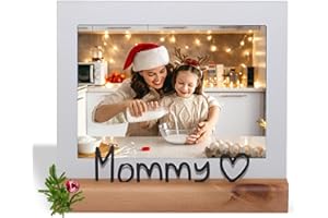 GEGUTON - Picture Frame Mommy “4x6” - Wooden Frame, Picture Frame for Gift, Decorative Item, Father’s Day, Horizontal Display, Home Vintage, Family Picture, Cute Frames, Picture for Tabletop