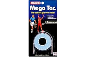 Tourna Mega Tac Extra Tacky Overgrip,3-Pack