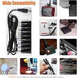 KUOQIY 8-in-1 Universal DC Power Adapter Tips Kit 5.5x2.1mm DC Barrel Cable view 6