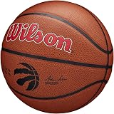 Wilson Team Alliance Toronto Raptors Size 7 Basketball Indoor Outdoor view 2