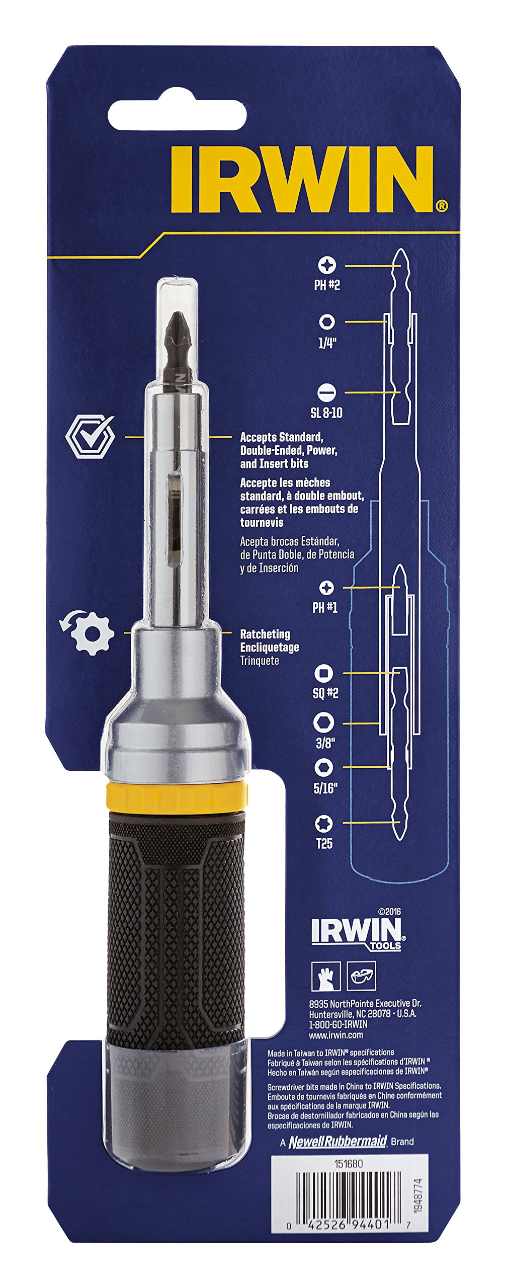 IRWIN Tools Ratcheting Screwdriver, 8in1 (1948774) Pricepulse