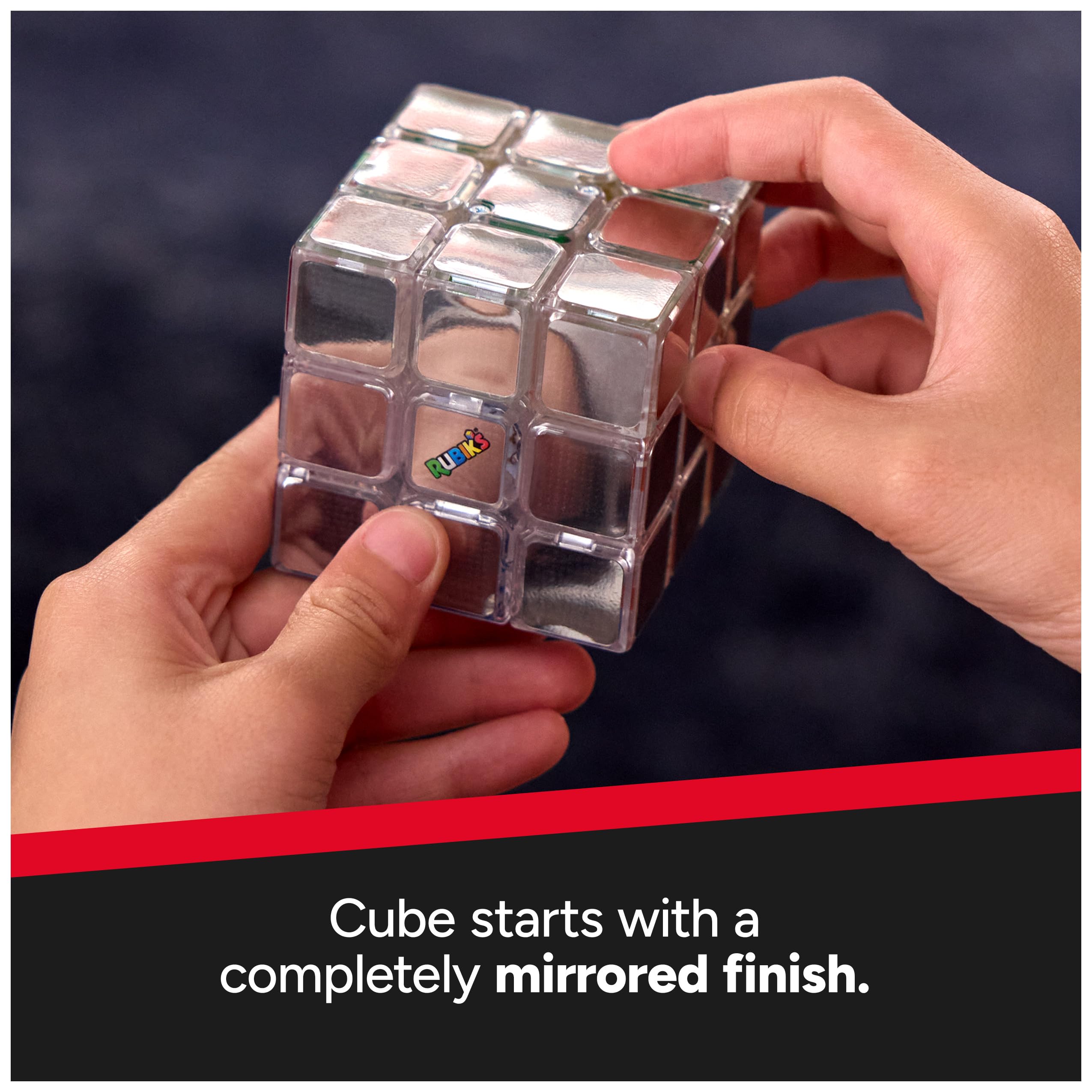 Rubik’s Cube, Pulse Cube, Light-Up Brain Teaser Puzzle for Speed Cubers, Solve The Puzzle Before The Lights Turn Off, Problem-Solving Brain Teaser & Fidget Toy, Stocking Stuffers for Ages 8 & Up