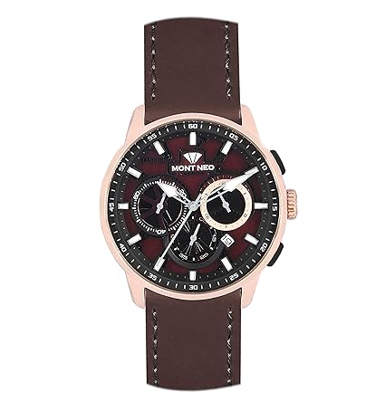 Mont Neo Chronograph Brown Dial Mens Watch - 5202C-L3306