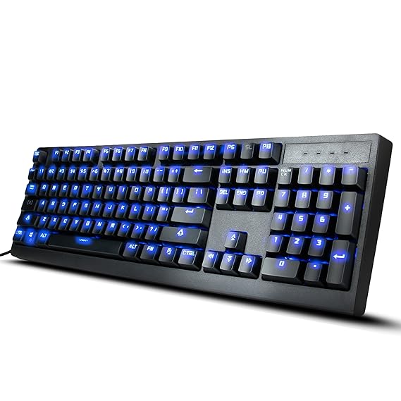 Verbessern gx-k5 FPS Mechanical Gaming Tastatur mit blau LED Hintergrundbeleuchtung & Toronto Subway braun Taktile Schalter –