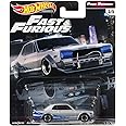 Hot Wheels Fast Rewind Fast & Furious Nissan Skyline HT 2000GT X 3/5, Silver/Blue
