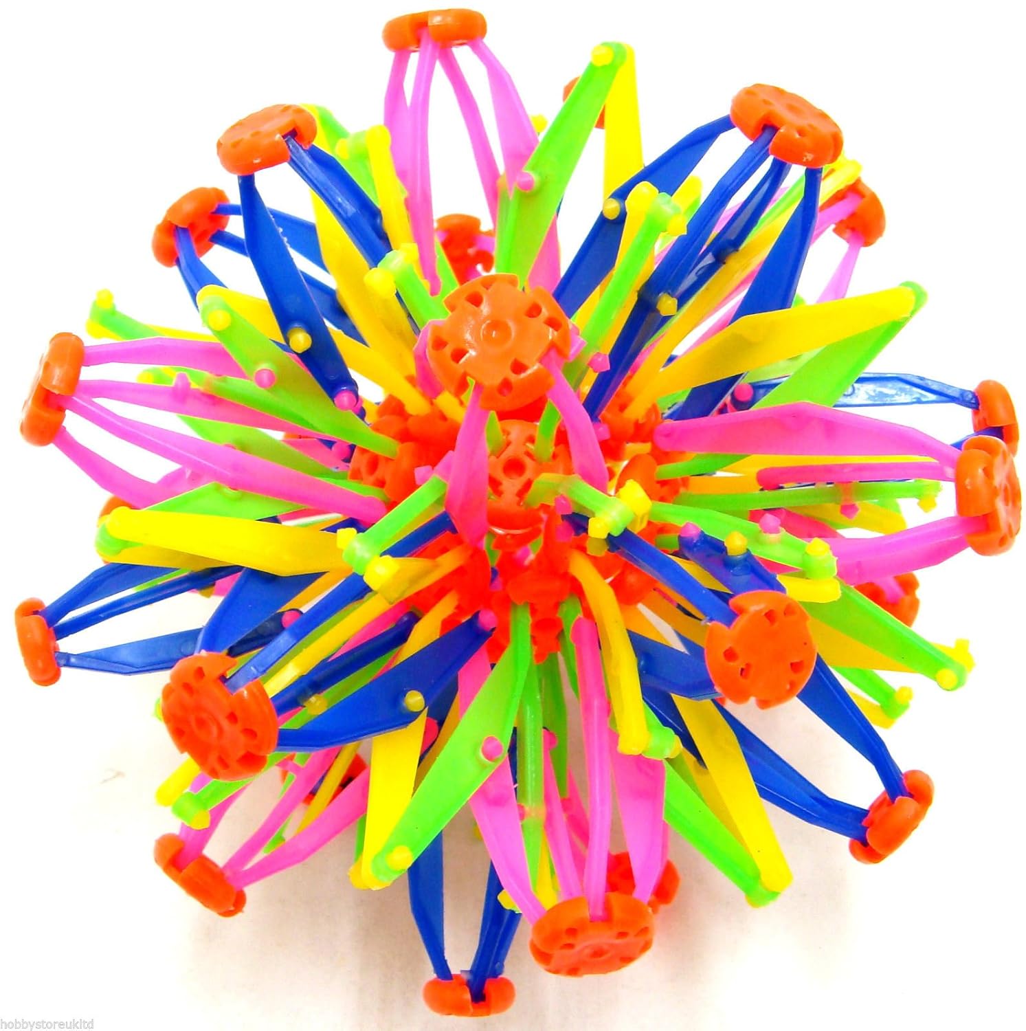 Expandable Ball Coloured Ball Spikey Ball Multi Coloured Fun Ball