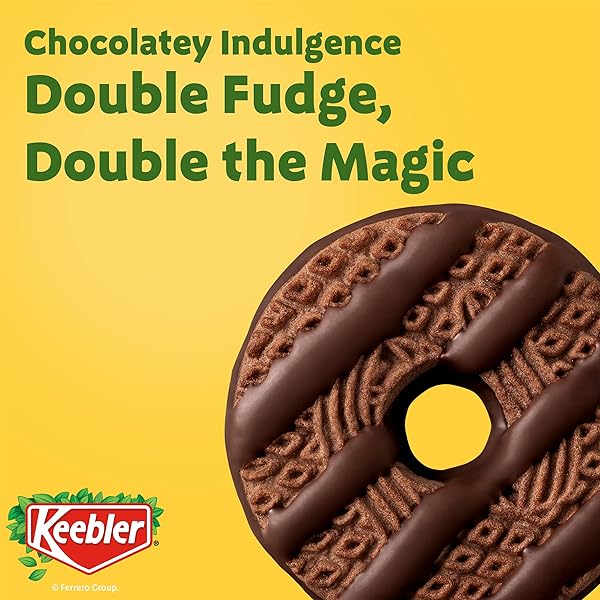 KEEBLER FUDGE STRIPE DOUBLE FUDGE COOKIES – 11.5OZ