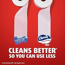 Charmin Toilet Paper Ultra Strong Clean Touch, 18