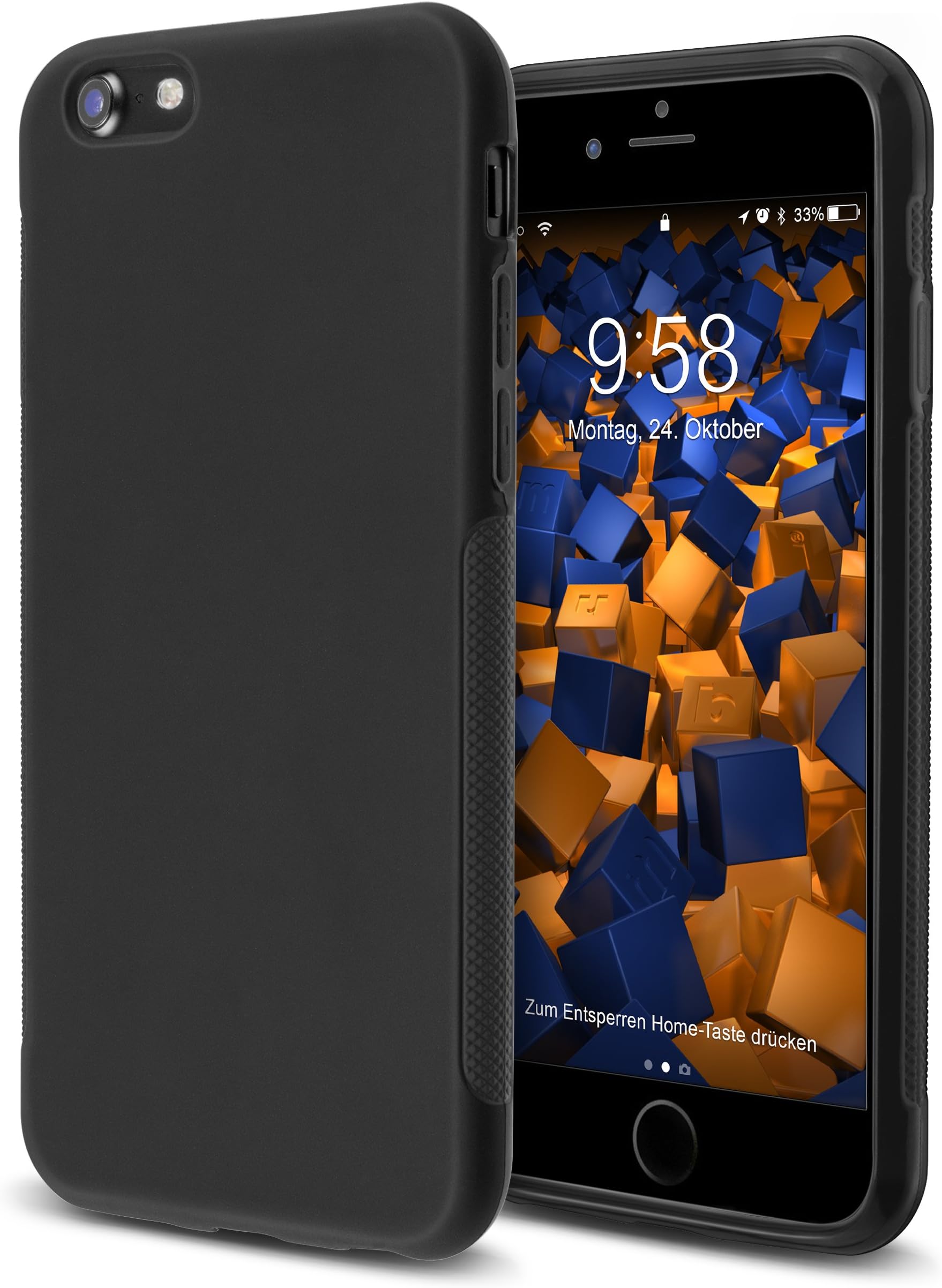mumbi Protective Case for iPhone 4/4S, 5 °C, X 7, 7 Plus, 8/8