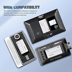 VILTROX NP-F550 Battery 2 Packs, Replacement for