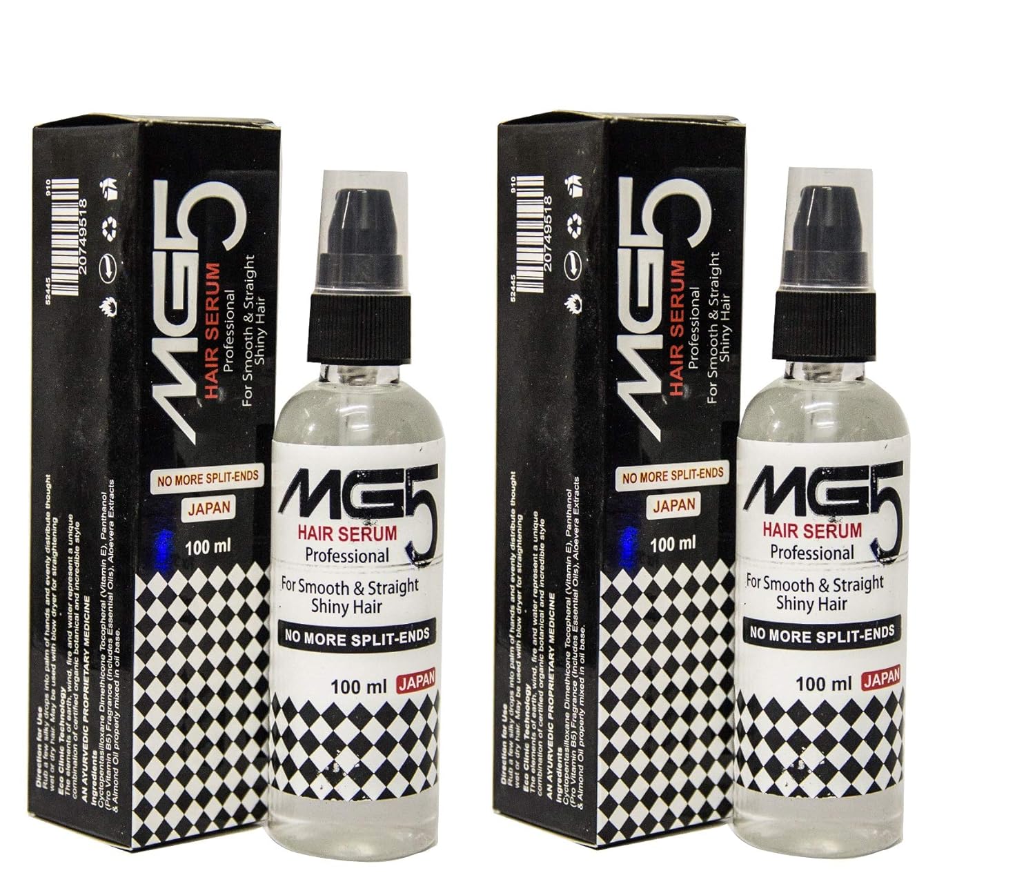 Buy Mg5 Hair Serum Professional For Smooth Stright Shiny Hair