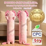 Mewaii 20in Pink Axolotl Plush Pillow Squishy Cute Sleeping Hugging Toy view 3