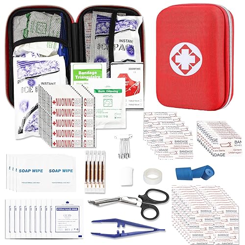 First Aid Kit Home 274PCS Emergency Kit Home Supplies First Aid Kits for Car Camping Essentials for Adventures Boat Public