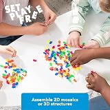 PLUS PLUS Building Blocks Toy 600 pc Neon Creative STEM Play for Kids 5+ view 6