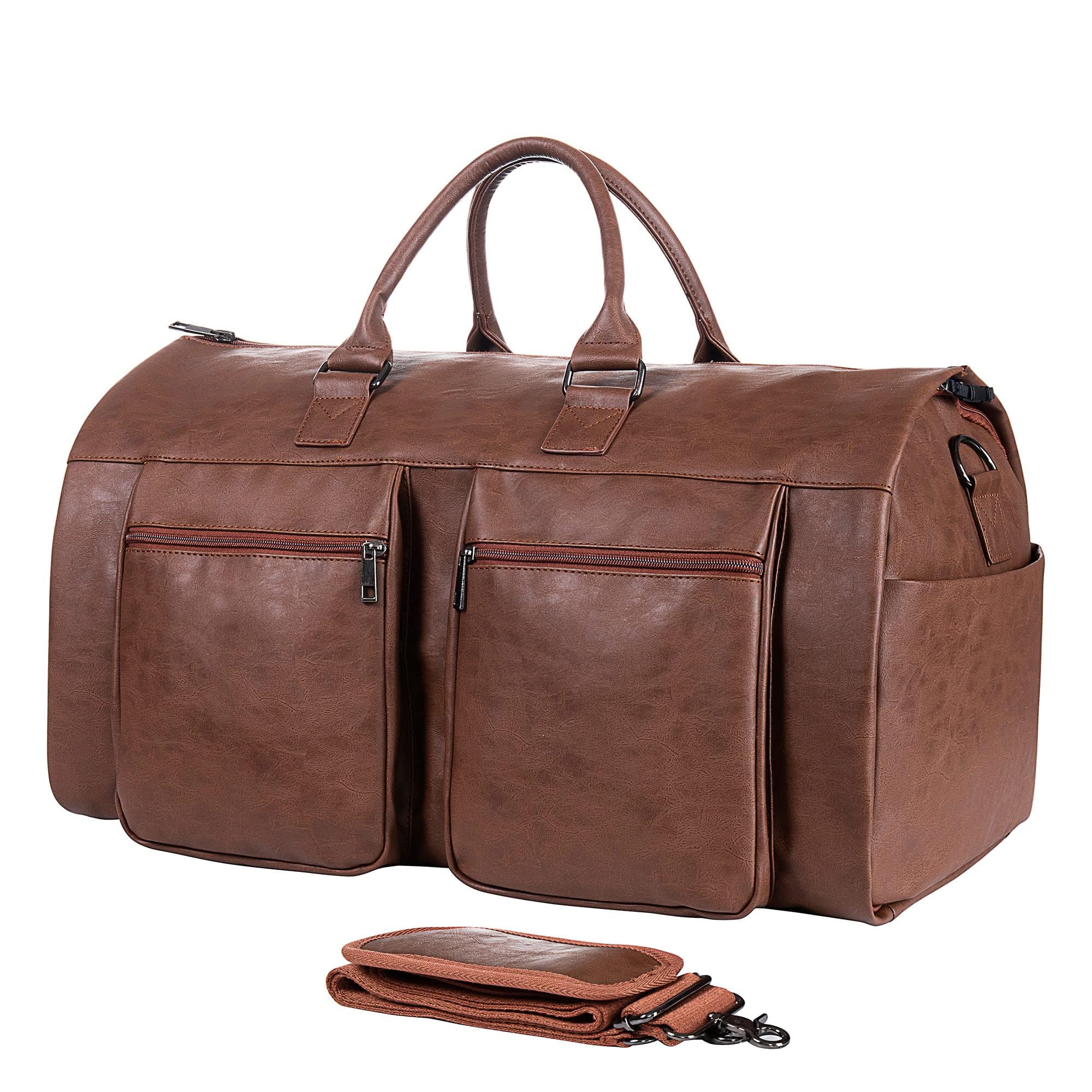 Photo 1 of Convertible Travel Garment Bag,Carry on Garment Duffel Bag for Men Women - 2 in 1 Hanging Suitcase Suit Business Travel Bag
