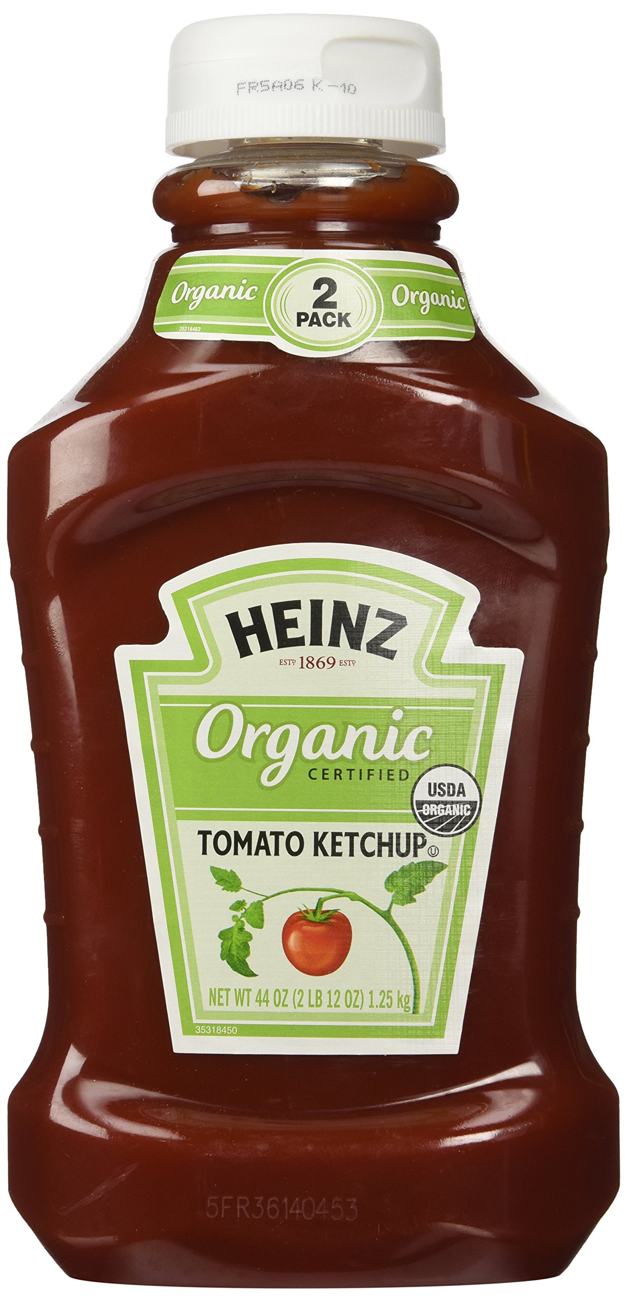 Heinz Organic Tomato Ketchup 2 44oz Bottles Grocery