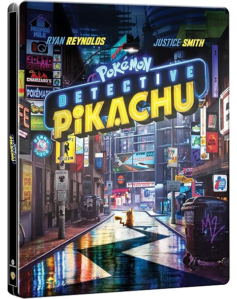 PokÃ©mon Detective Pikachu Steelbook [Blu-ray] [2019]