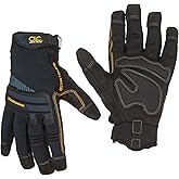 CLC Custom Leathercraft 145XL Tradesman Glove, Black/Grey X-Large