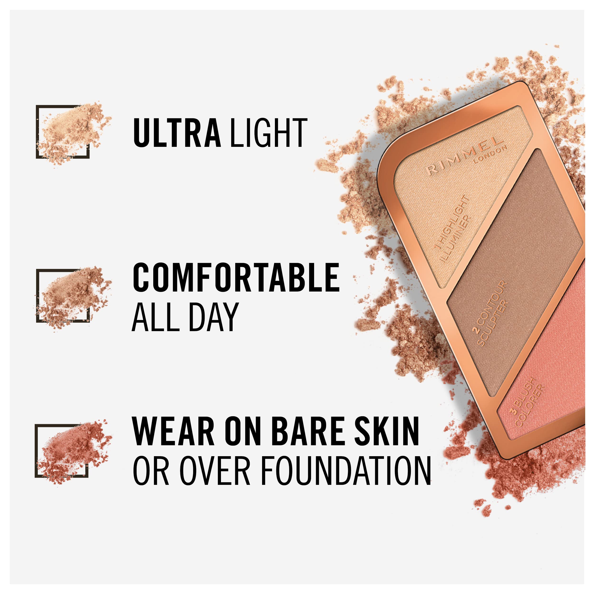 Rimmel Kate Sculpting Palette 002 Coral Glow