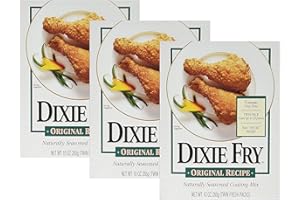 Dixie Fry Original Recipe Naturally Seasoned Coating Mix ( 1 pack 10 oz ) (3 pack)
