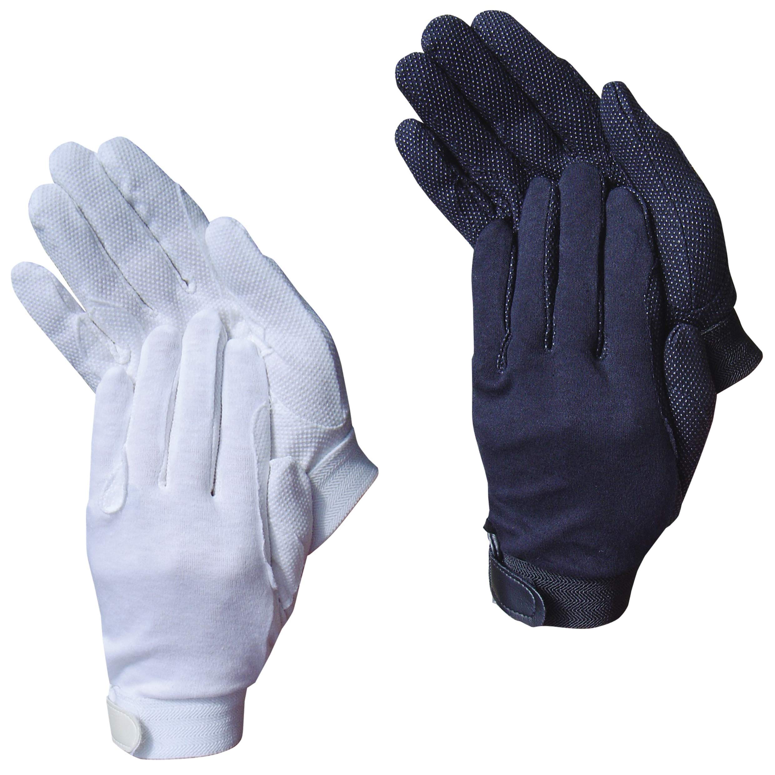 Harry's Horse Women's Cotton Gloves, XL Gloves, Cotton - XL, womens, 38600000, black, XL