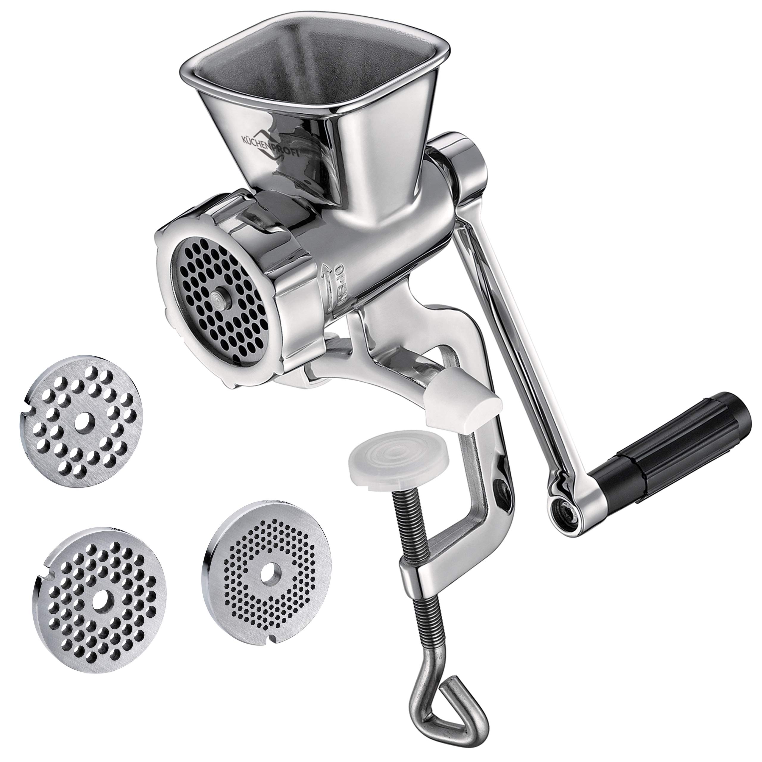 Küchenprofi 0825562805 Stainless Steel Meat Mincer Size. 5, silver