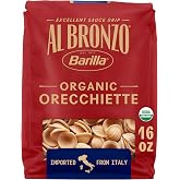 Al Bronzo Barilla Organic Orecchiette Pasta, Imported from Italy, 16oz