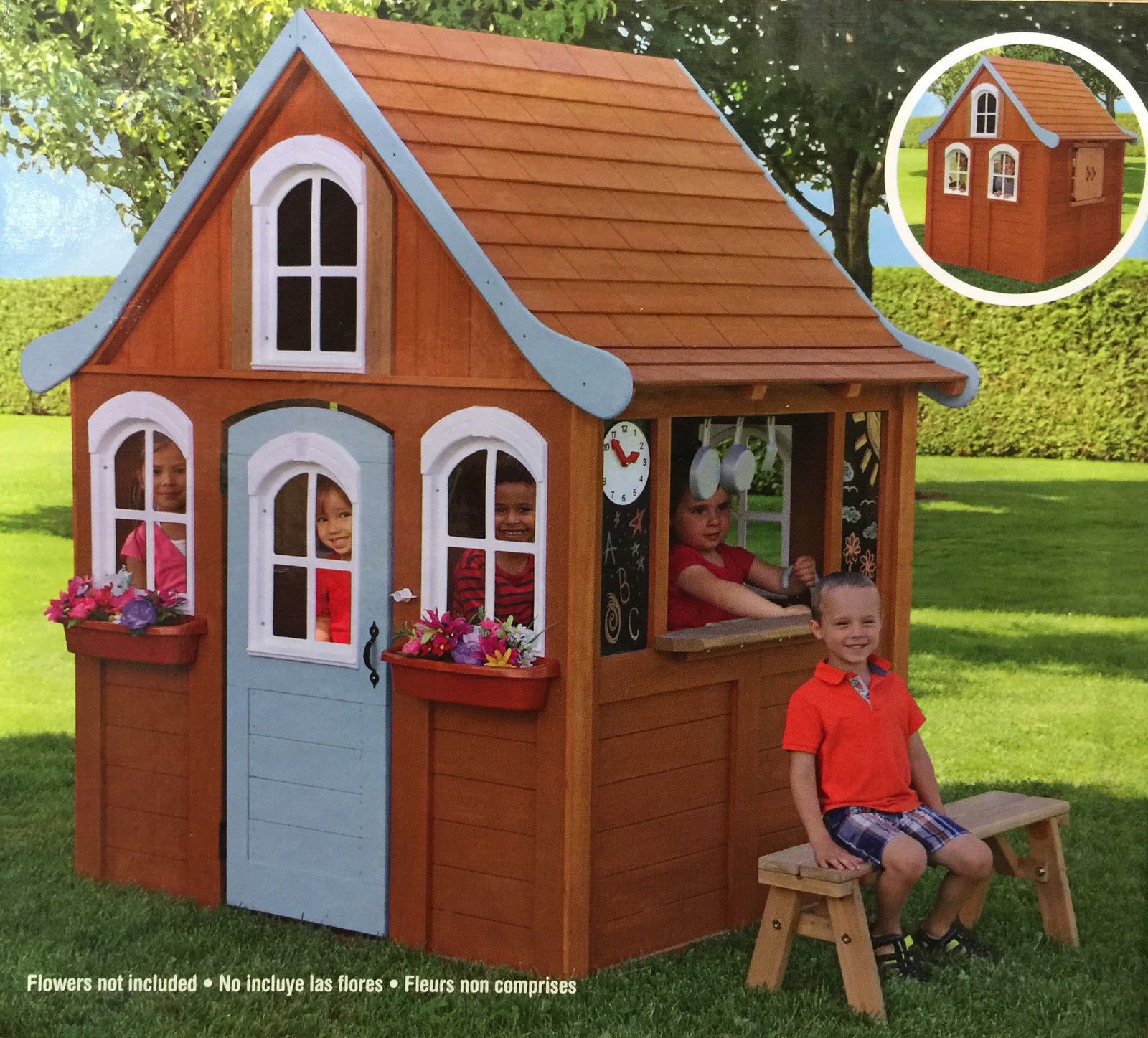kids cottage playhouse
