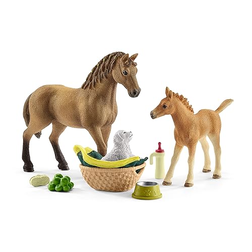 Schleich Horse Club, Horse Toys for Girls and Boys, Sarah's Baby