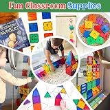 Coodoo Magnetic Tiles Starter Set 36 Pieces Classroom Toys 3+ Rainbow view 6