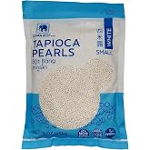 Asian Best Tapioca Pearls, White, Small, 16 oz, Non-GMO, Gluten Free, Vegan