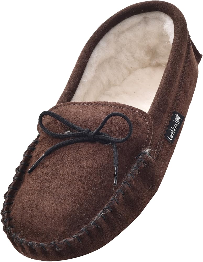 mens moccasin slippers amazon