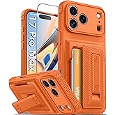 Oneagle Wallet for iPhone 17 Pro Max Case with Card Holder (4-5 Cards) [RFID Blocking] [Screen Protector] Full Camera Protection, with Kickstand 15FT Shockproof Heavy Duty Case for iPhone 17 Pro Max