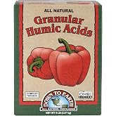 Down To Earth All Natural Fertilizers Organic Granular Humic Acids - 5 lb | Soil Amendment, Adds Carbon, Increases Nutrient Uptake, Vegetable Gardens, Lawns, Highly Concentrated, 1-3 mm Granules