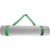 ProsourceFit Yoga Mat Carrying Sling, Easy Adjustable Carry Strap 152cm Long Cotton - Multicolor