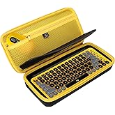 Aproca Case Compatible with Logitech POP Keys Mechanical Wireless Keyboard and POP Wireless Mouse/Keychron K2 Wireless Keyboard, Portable Storage Bag for Accessories -Black (Case Only)