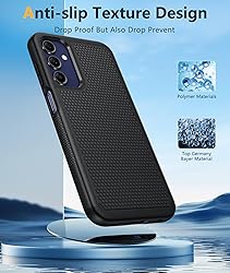 FNTCASE for Samsung Galaxy A15-5G Case: Dual Layer