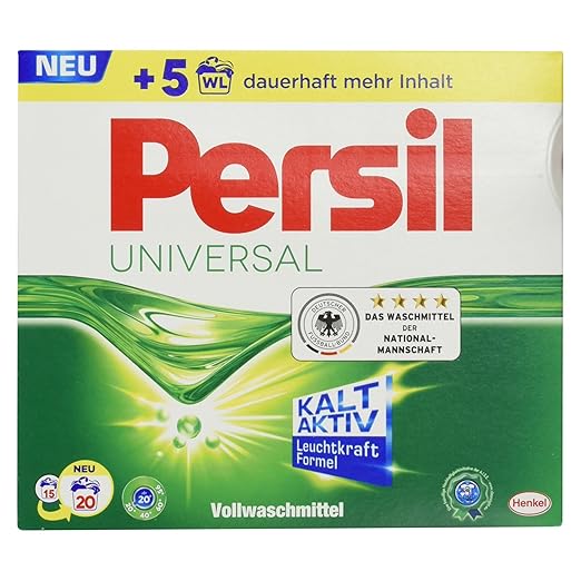 Persil Universal Vollwaschmittel, 20 Waschladungen, 1,3 kg