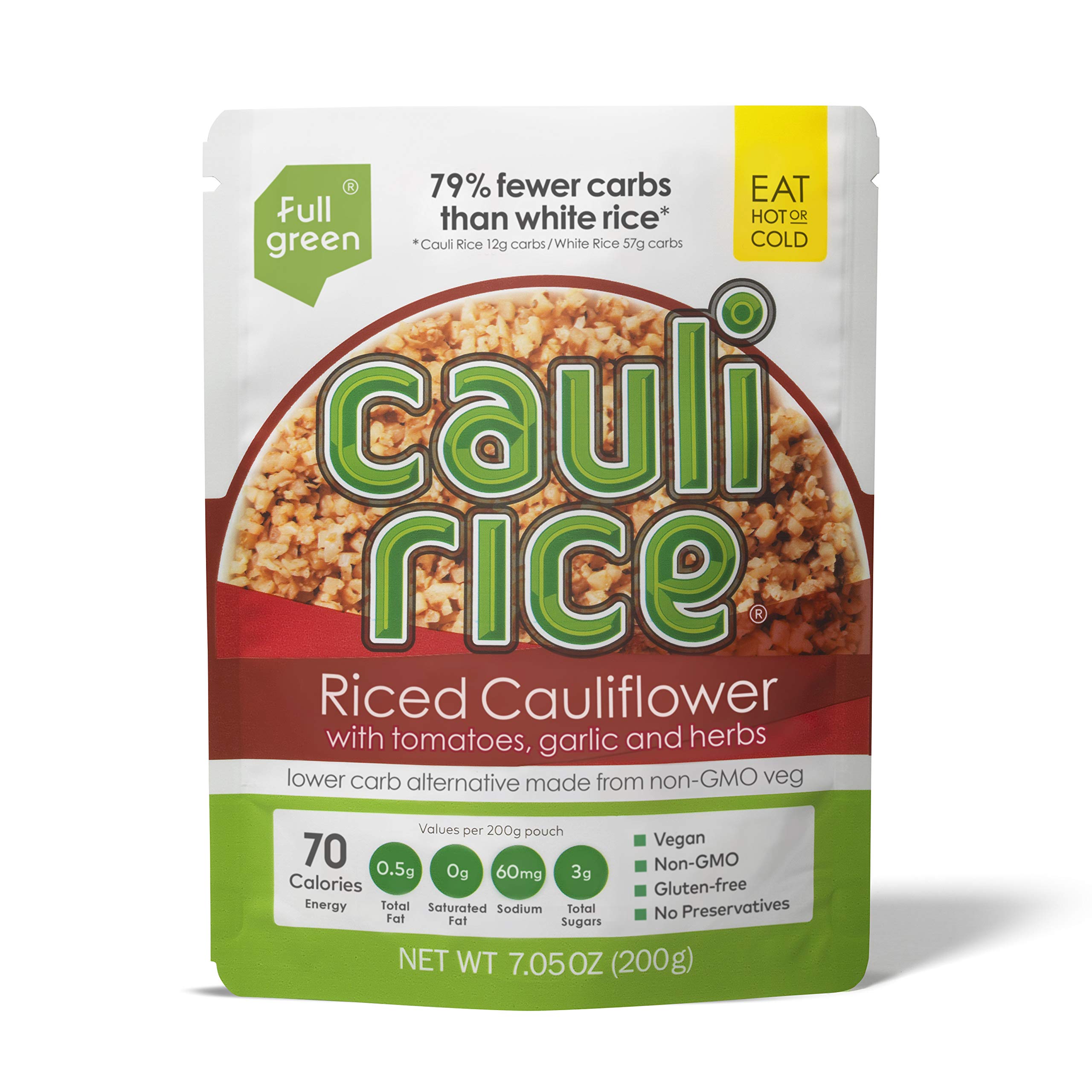 Cauli Rice Fullgreen Low Carb Riced Cauliflower