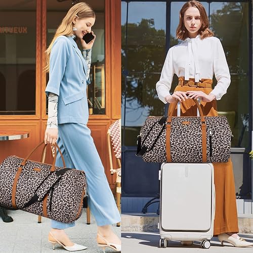 Sac à Vêtements De Voyage Convertible – Grande Capacité, Imperméable, Design Suspendu (pour Femmes, Week-end, Cabine)