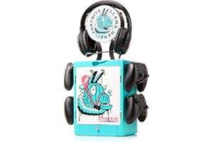 Numskull Official Fortnite Gaming Locker Controller Holder & Headset Stand for PS5, Xbox Series X|S and Nintendo Switch