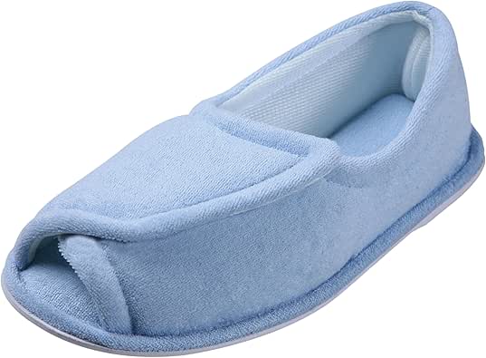 women's house slippers wide width