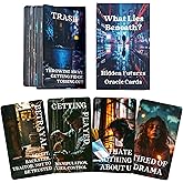 GZXINKE Spill The Beans Oracle Cards, Relationships Oracle Cards, Life Oracle Deck, Oracle Cards Deck for Beginner, Revealing