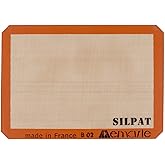 Silpat Half Size 11.6 x 16.5 Inch Nonstick Baking Mat for 13 x 18 Inch Pans, Set of 2