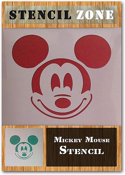 Mickey Mouse De Disney Caracter Mylar Aerografo Pintura Crafts