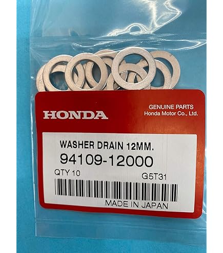 Amazon.com: Honda 91302-001-020 O-Ring (30.8MM) : Automotive