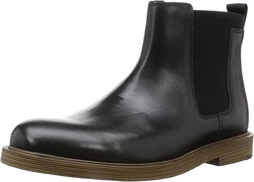 Amazon クラークス ブーツ メンズ フェレントップ Mens Feren Top Fw16 Black Leather ブラックレザー 6 5 Clarks クラークス ブーツ