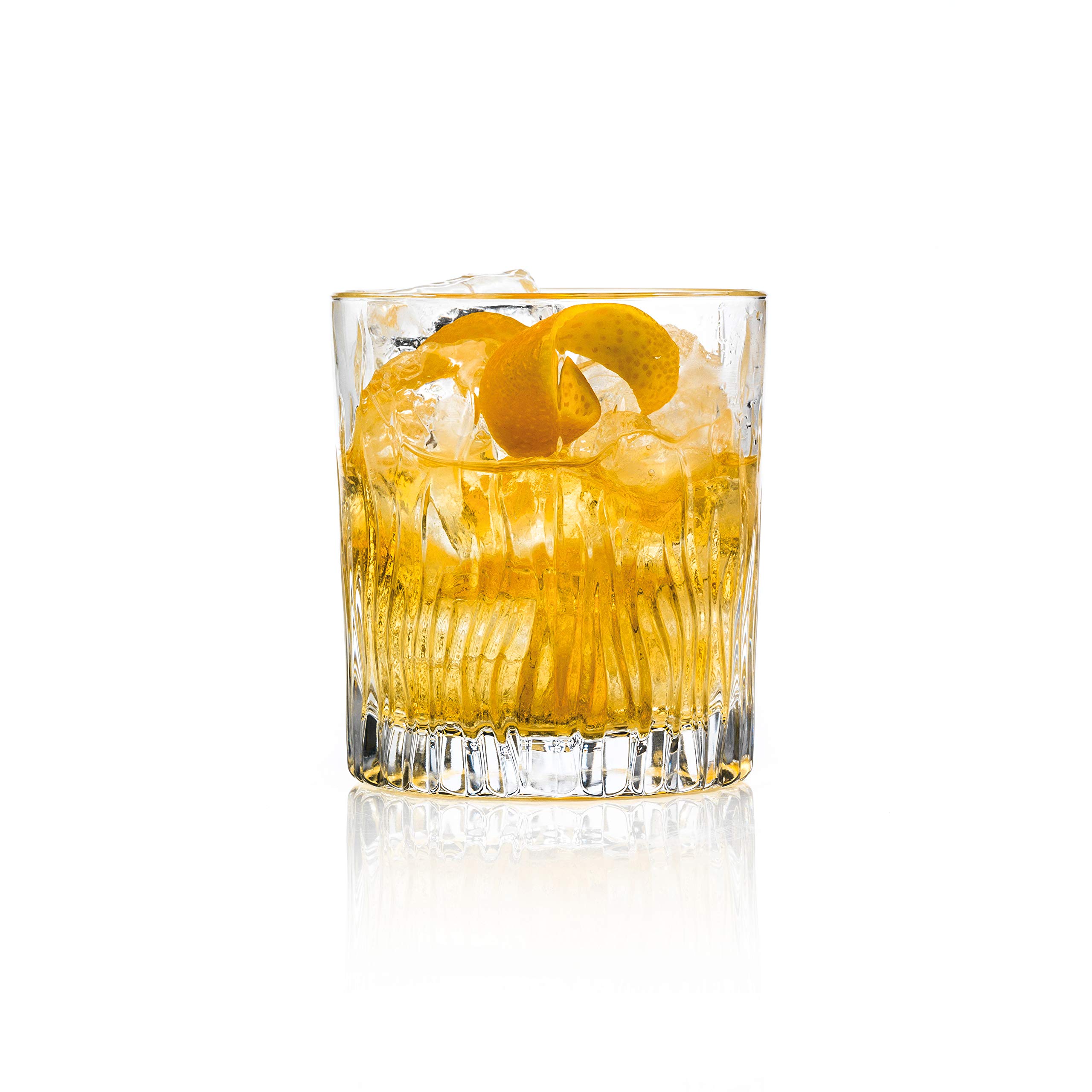 RCR 24849020006 Fire Crystal Short Whisky Water Tumblers Glasses, 240 ml, Set of 6