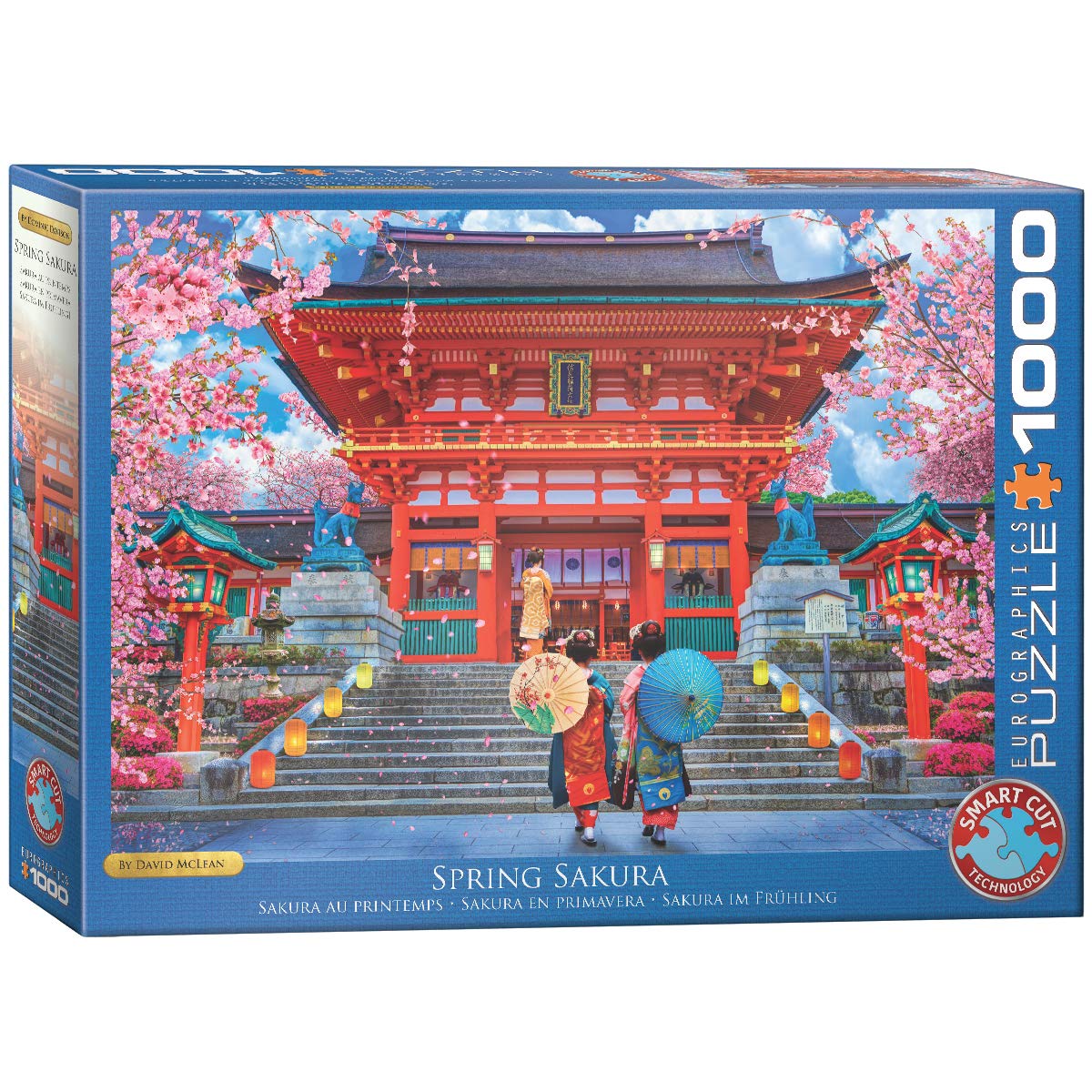 Eurographics 6000-5533 Asia House by David McLean Puzzle, Various, 48 x 68 cm
